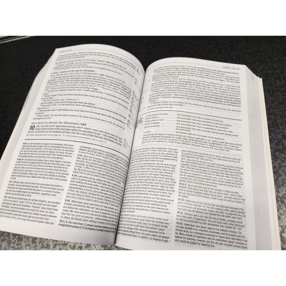 NIV Life Application Study Bible‎ Personal Size Red Softcover Tyndale 2005 - Picture 10 of 10